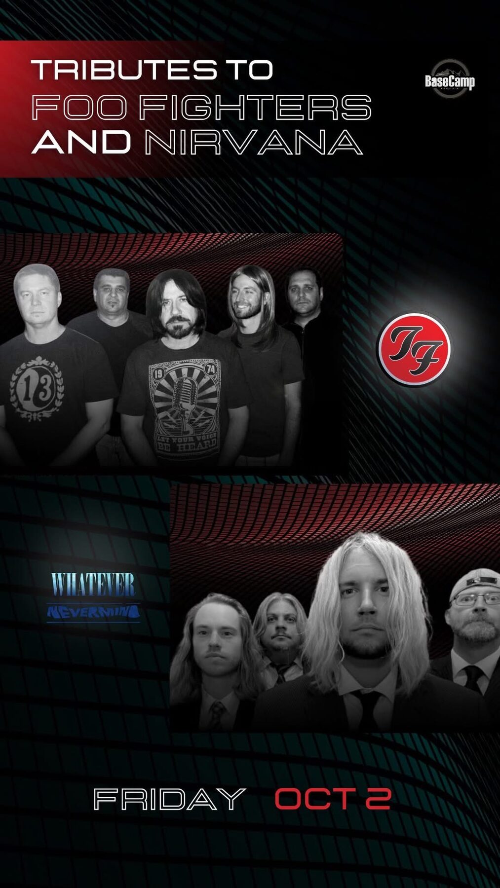 Tributes to Foo Fighters and Nirvana